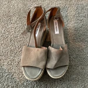 Steve Madden Suede Espadrille Sandals